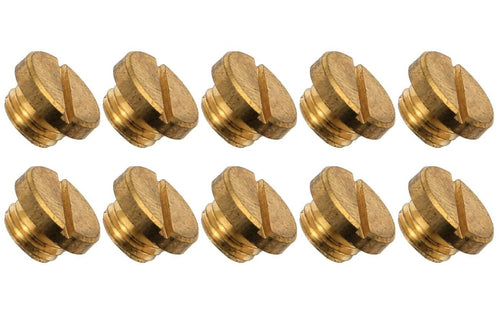 AED Performance Brass Sight Plug (10pk) 6332X