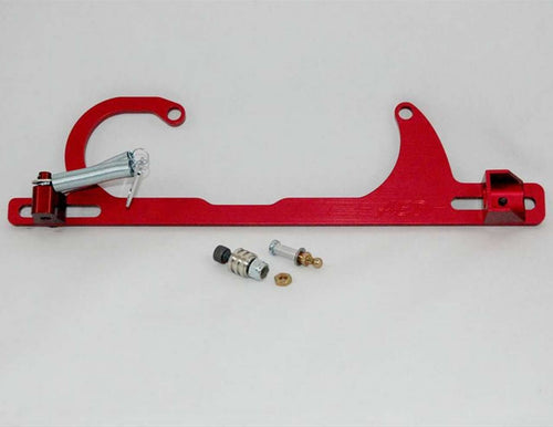 AED Performance Chevy Throttle & Spring Bracket - Red 6700R