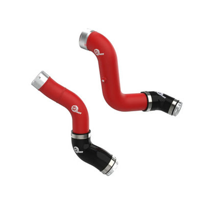 BladeRunner Aluminum Hot and Cold Charge Pipe 46-20744-R (Red)