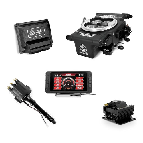 ACES Fuel Injection ACES Fuel Injection Killshot EFI Top End Kit Black SBC/BBC AS2012B-TEK1