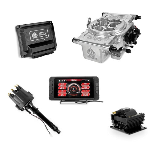 ACES Fuel Injection ACES Fuel Injection Killshot EFI Top End Kit Polished SBC/BBC AS2012P-TEK1