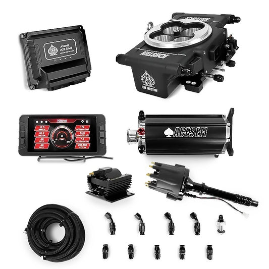 ACES Fuel Injection ACES Fuel Injection Killshot EFI Master Kit Black Command Center AY0001