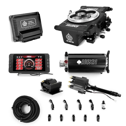 ACES Fuel Injection ACES Fuel Injection Killshot EFI Master Kit Black Command Center AY0001