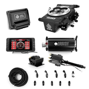 ACES Fuel Injection ACES Fuel Injection Killshot EFI Master Kit Black Command Center AY0001