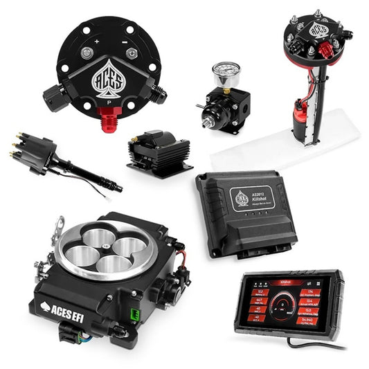 ACES Fuel Injection Killshot II 4-BBL EFI System Master Kit AFIAY1221