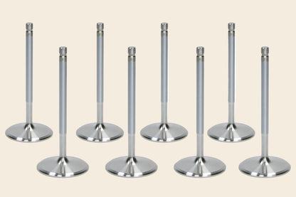 AFR SB Chevy Stainless 2.125” x 0.500” OAL Intake Valves 7253-8