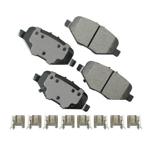 Akebono ProAct Ultra-Premium Brake Pads Mopar Minivan ACT1612