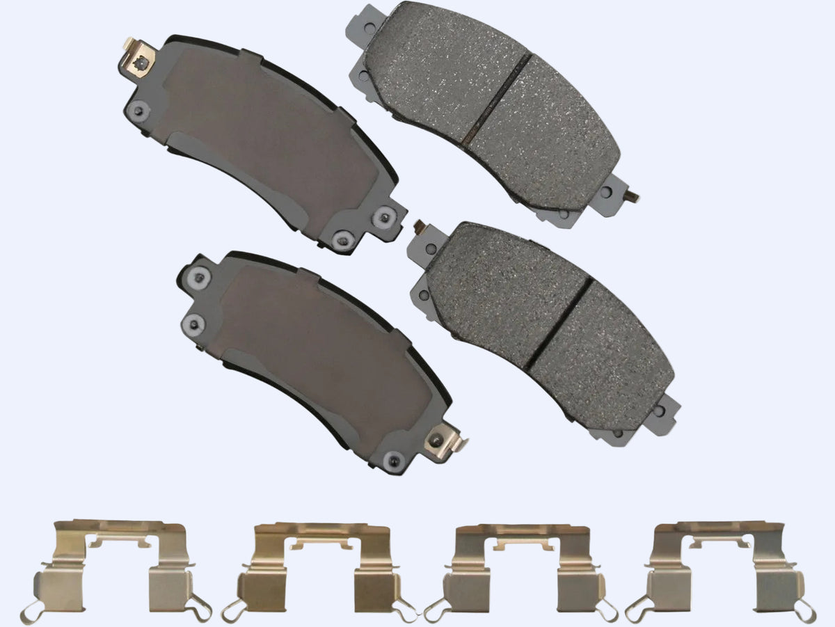 Akebono ProAct Ultra-Premium Front Brake Pads ACT2045, Subaru