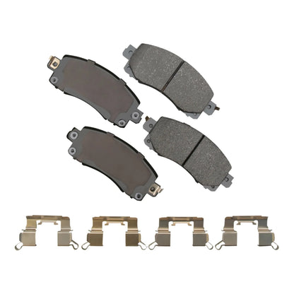 Akebono ProAct Ultra-Premium Front Brake Pads ACT2045, Subaru