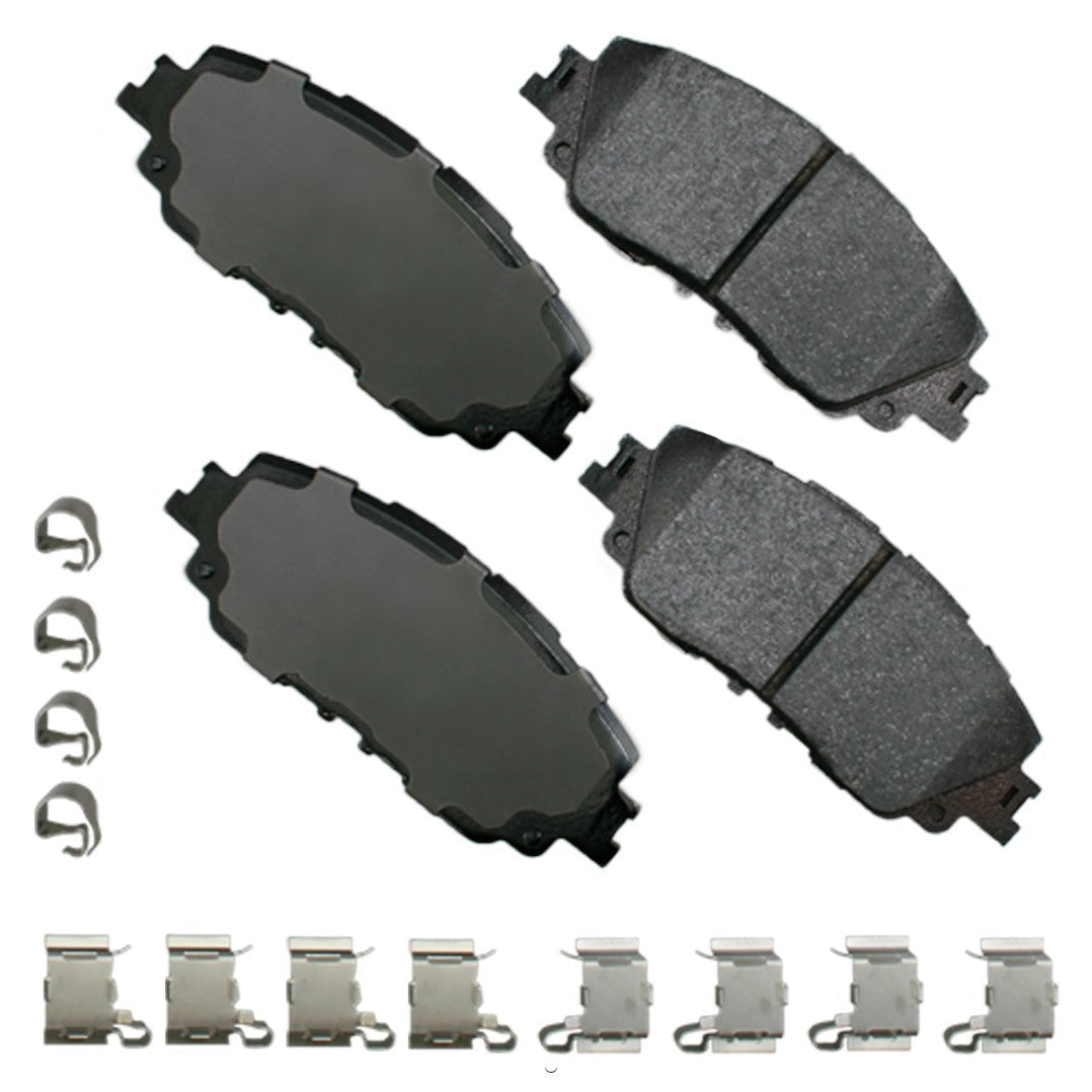 Akebono ProAct Ultra-Premium Front Brake Pads ACT2076, Toyota/Lexus