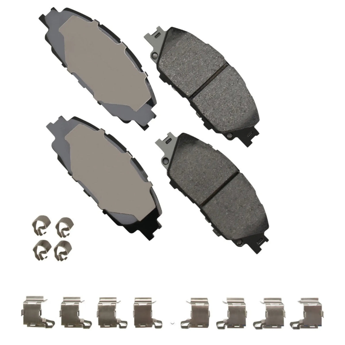 Akebono ProAct Ultra-Premium Front Brake Pads ACT2176, Prius/Corolla