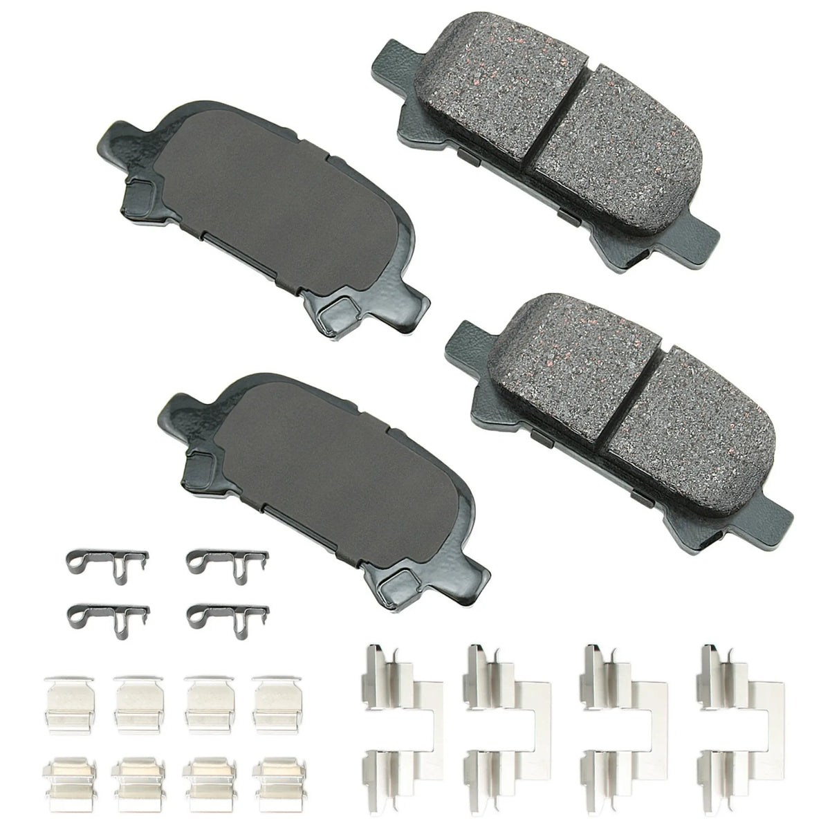 Akebono ProAct Ultra-Premium Rear Brake Pads ACT828A, Toyota Avalon / Camry Solara