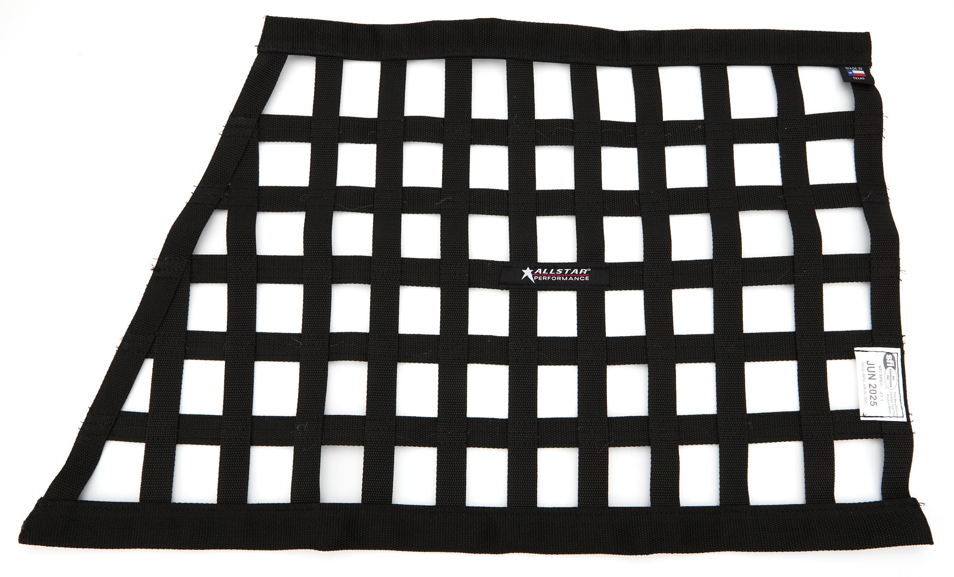 Allstar Angled Window Net, SFI 27.1