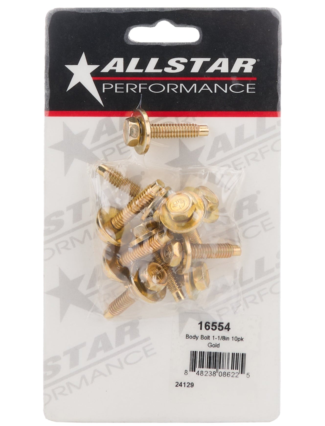 Allstar Body Bolts 10pk (Package)