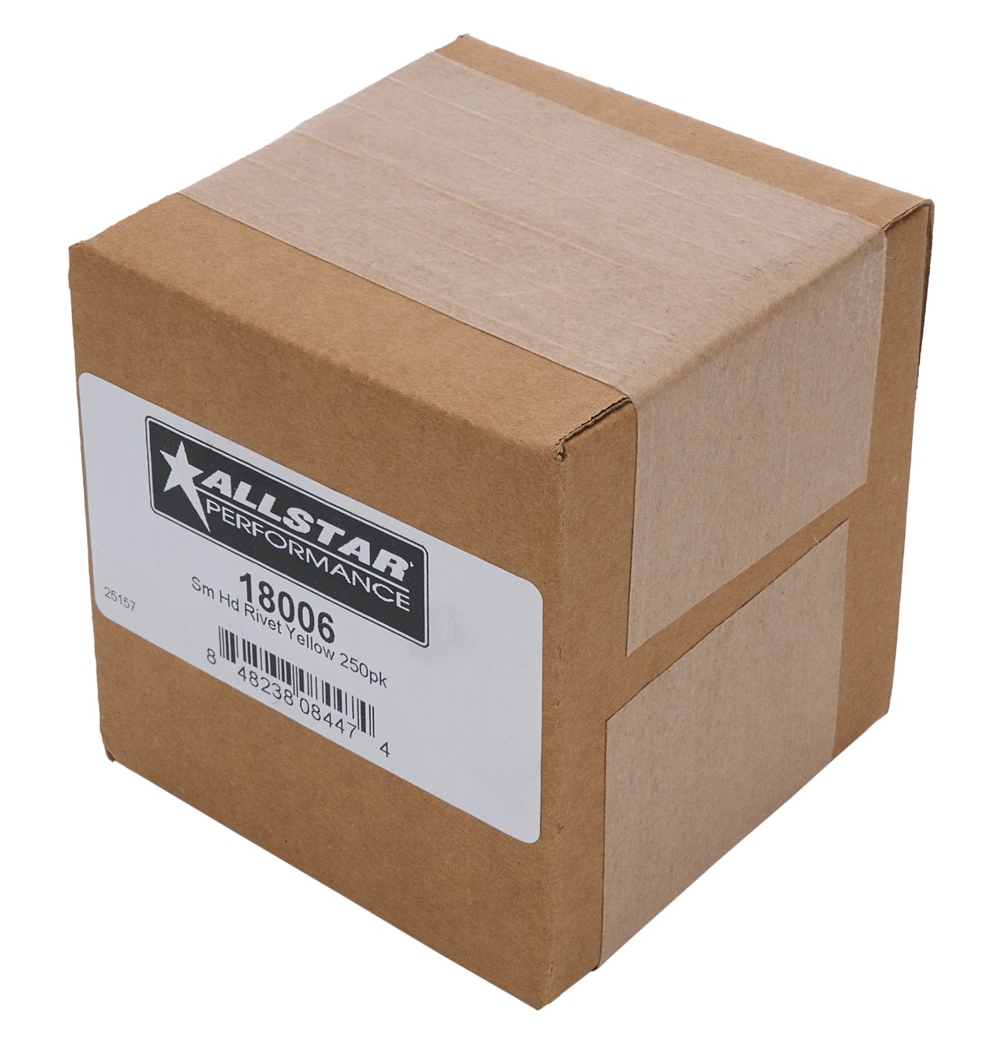 Box Allstar Small Head Rivets Yellow
