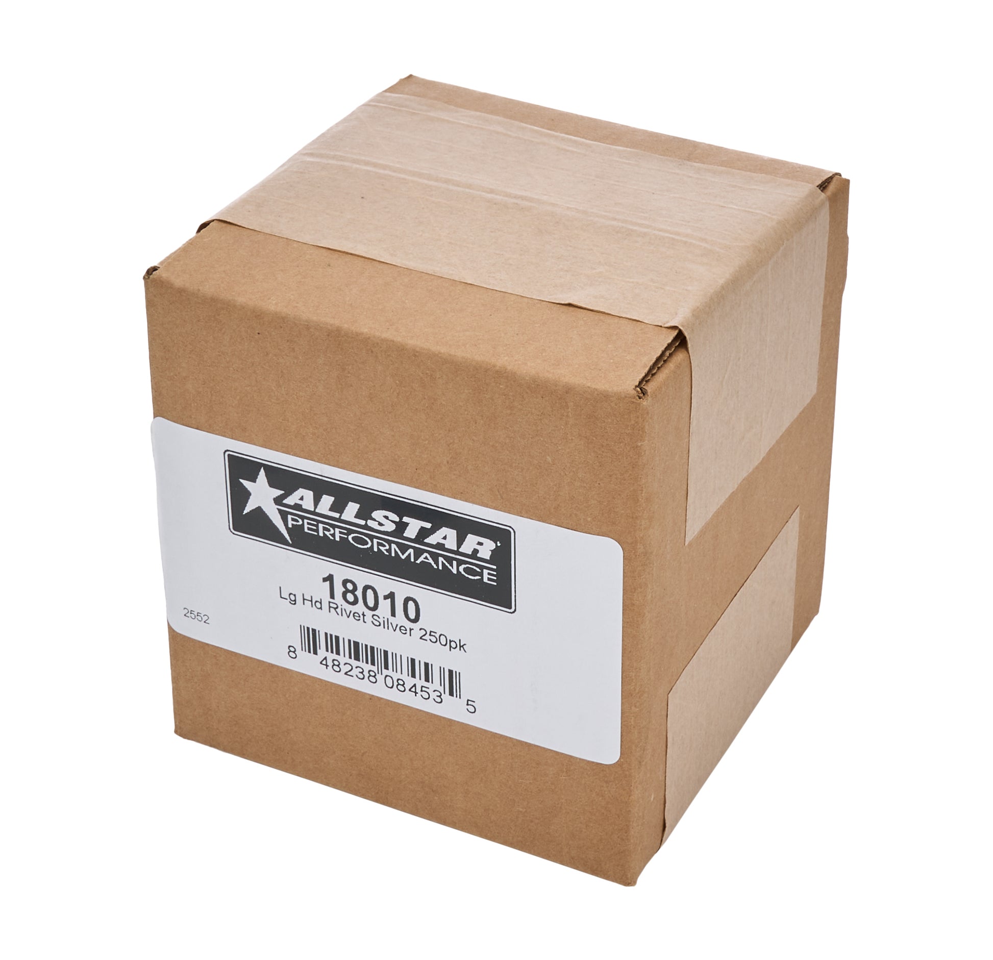 Box of Allstar Large Head Rivets Silver ALL18010