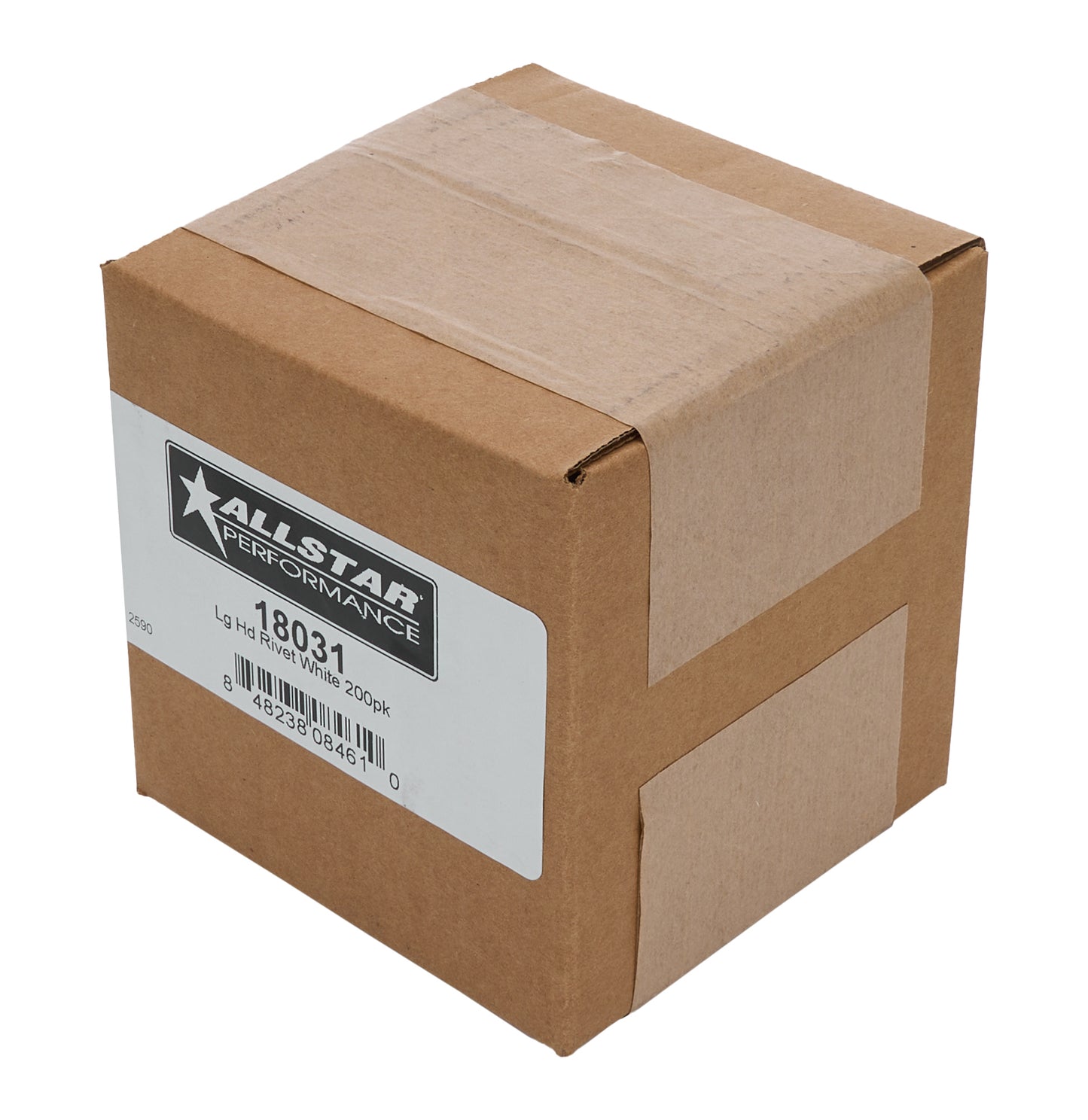 Box of Allstar Large Head Rivets White ALL18031
