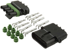 Allstar 4-Wire Weather Pack Connector Kit Flat ALL76268