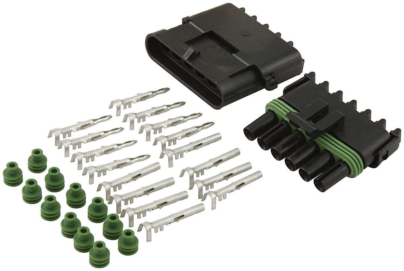 Allstar 6-Wire Weather Pack Connector Kit