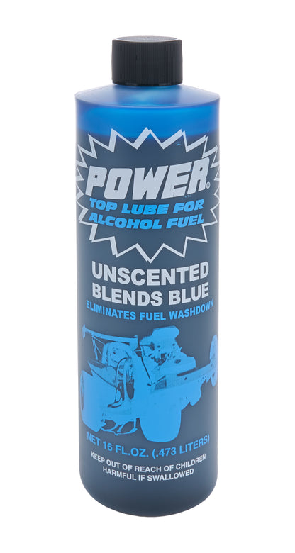 Power Top Lube for Alcohol Fuel ALL78099 Unscented Blends Blue