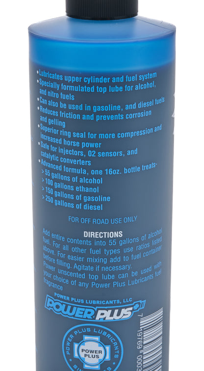 Upper Lube for Alcohol Fuel ALL78099 Label