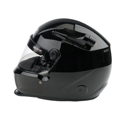 Allstar Series 50 Mid-Air Helmet (Gloss Black, Side View)