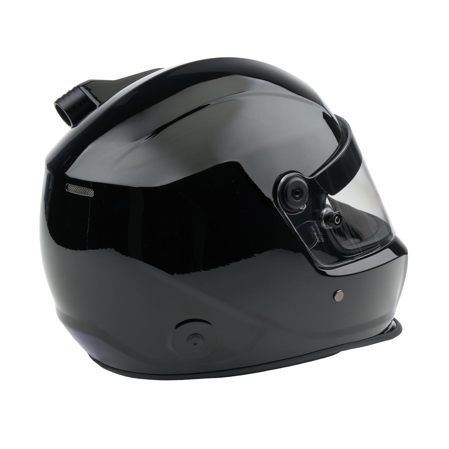 Allstar Series 50 Mid-Air Helmet (Black, Right Side View)