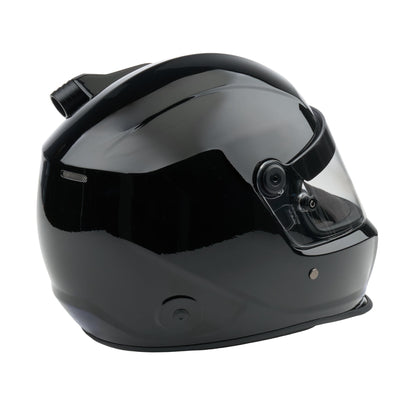 Allstar Series 50 Mid-Air Helmet (Black, Right Side View)