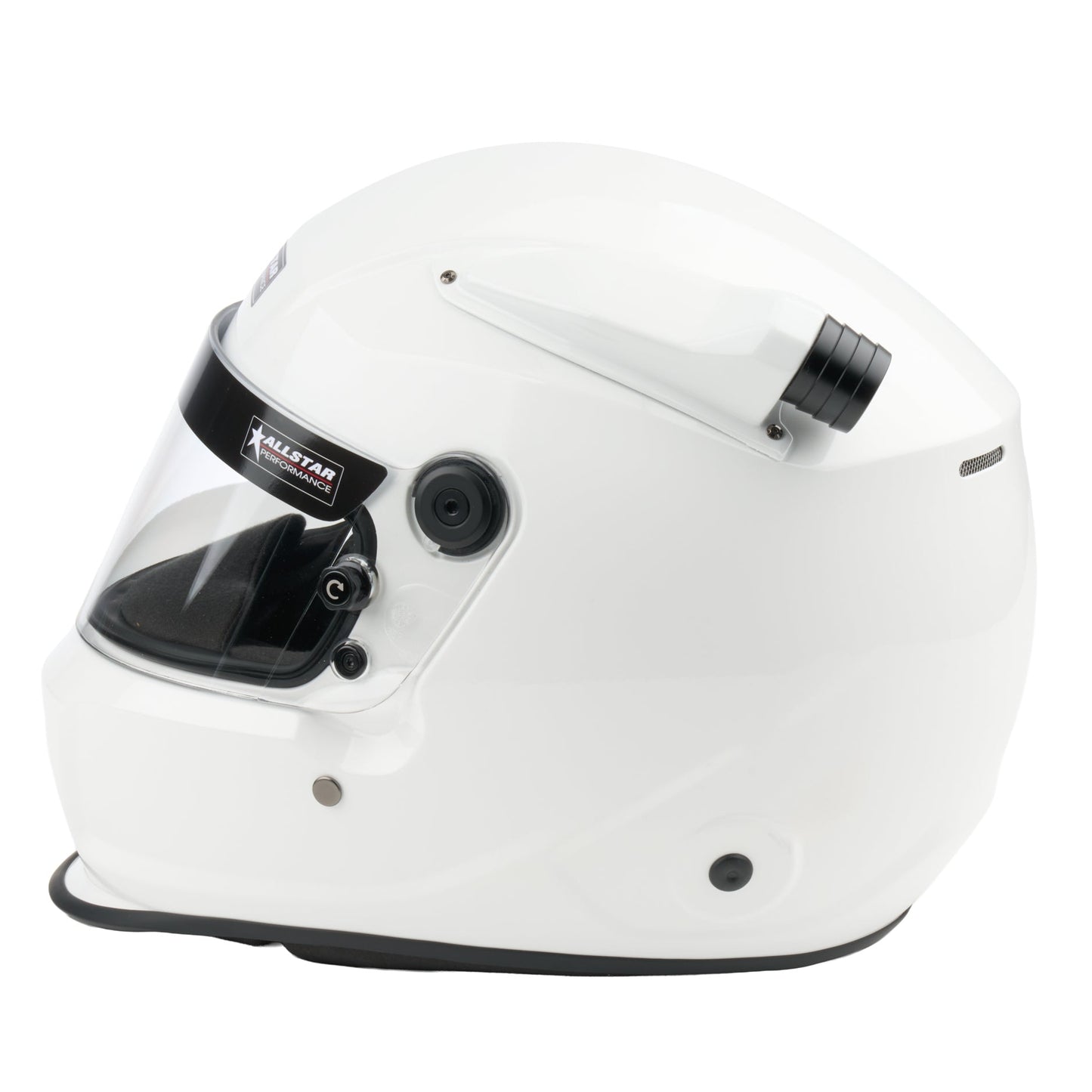 Allstar Series 50 Mid-Air Helmet (White, Side View)