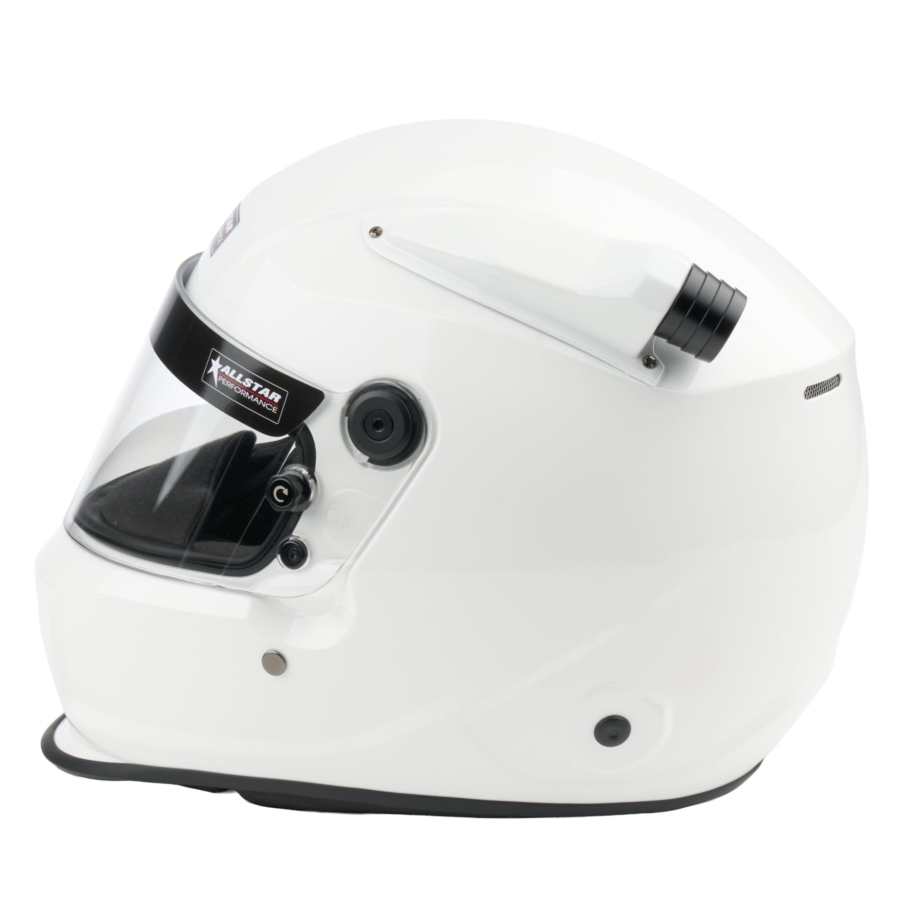 Allstar Series 50 Mid-Air Helmet (White, Side View)