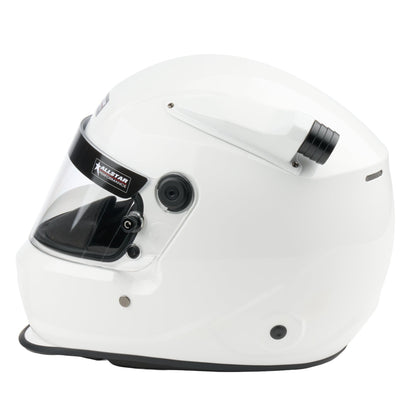 Allstar Series 50 Mid-Air Helmet (White, Side View)
