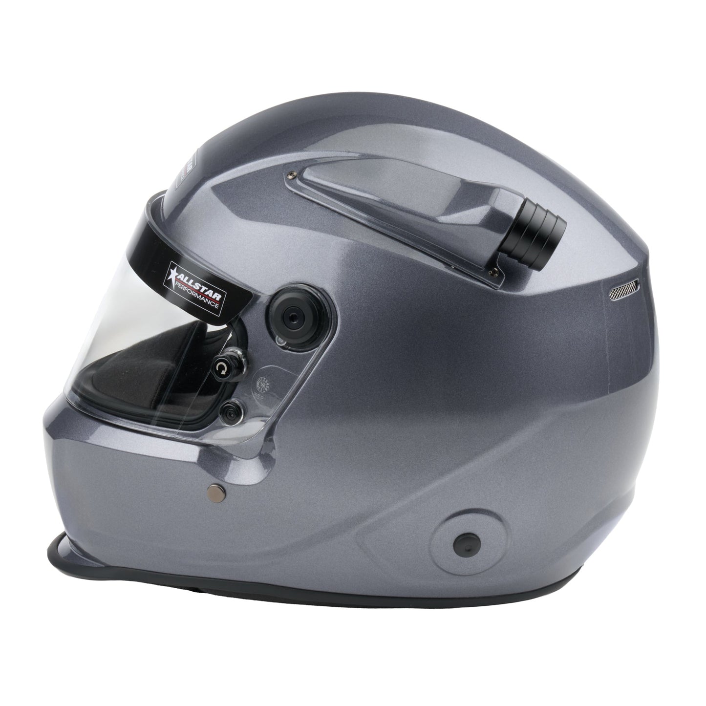 Allstar Series 50 Mid-Air Helmet (Gray, Side View)