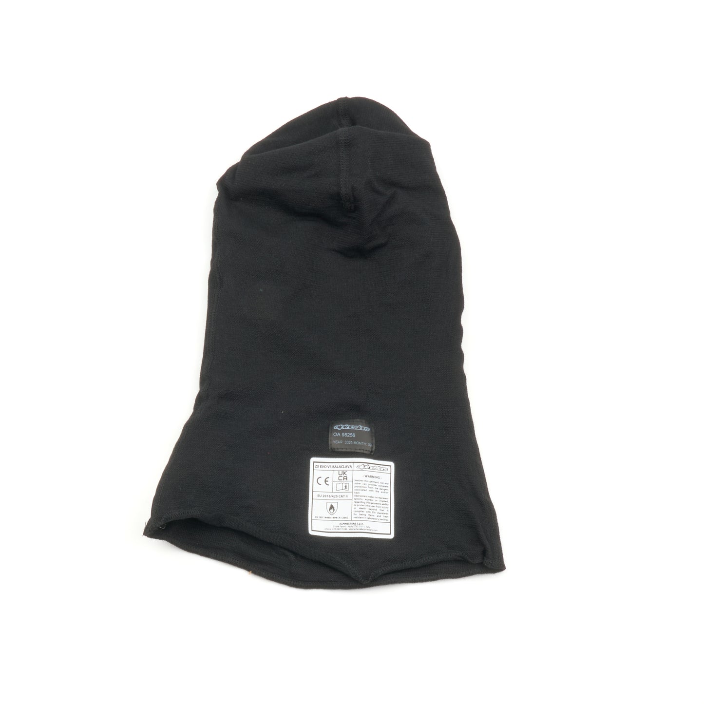 Alpinestars Balaclava EVO V3 SFI 3.3 and FIA approved (back)