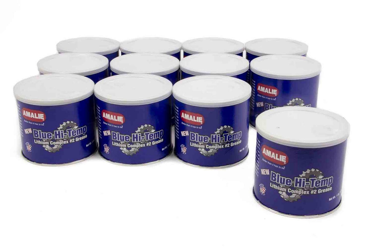 Amalie Blue Hi-Temp Lithium Complex #2 Grease (Tub, Case of 12)
