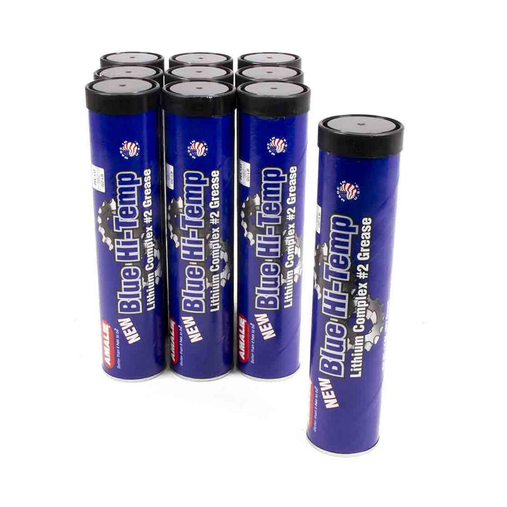 Amalie Blue Hi-Temp Lithium Complex #2 Grease (Cartridge, Case of 10)