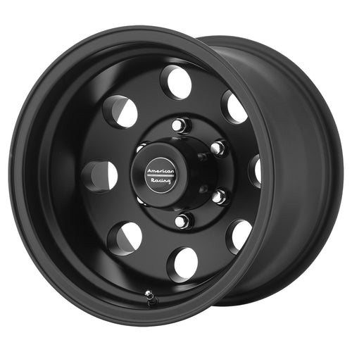 American Racing 17x8 Baja Wheel Satin Black