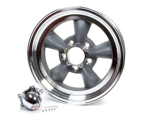 American Racing 15x10 Torq Thrust D Wheel Gray