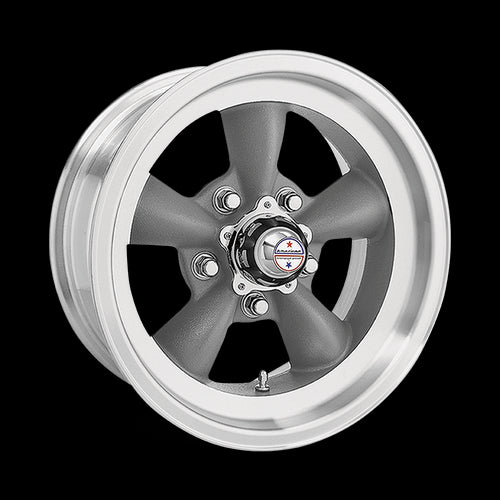 American Racing 15x8 Torq Thrust D Wheel Gray