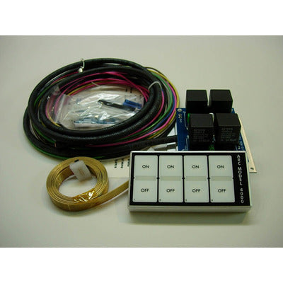 Auto Rod In-Dash Control Module - 4 Switch