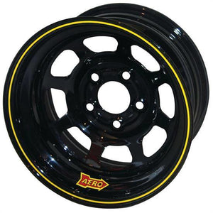 Aero Race Wheels 15x10 1" 4.75 Black