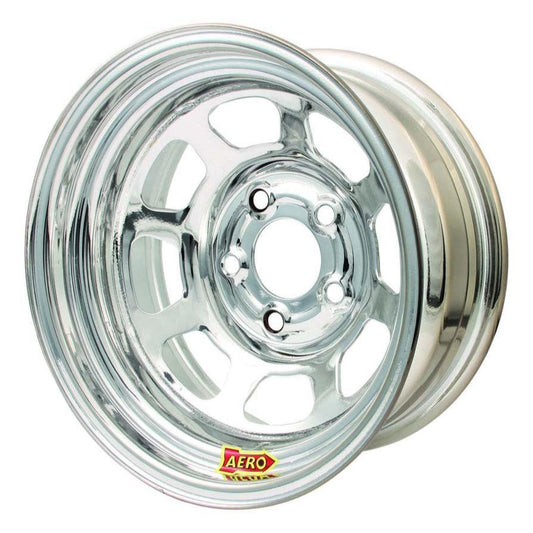 Aero Race Wheels 15x8 3" 4.75 Chrome