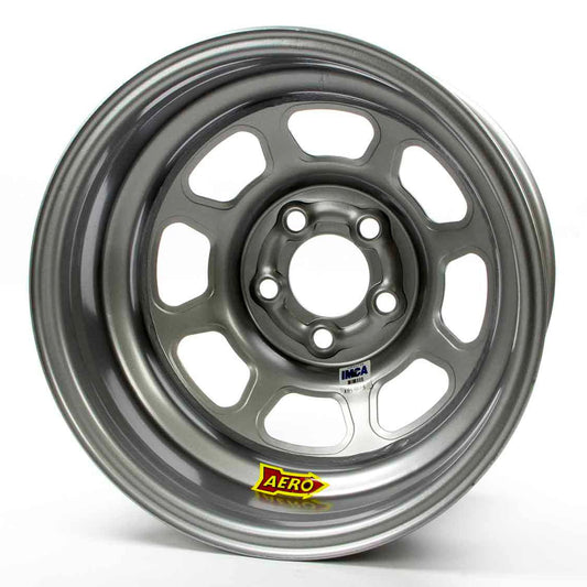 Aero Race Wheels 15x8 4" 4.75 Silver