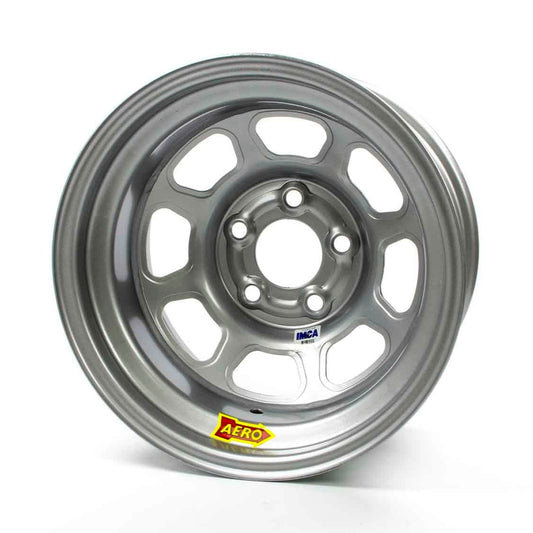 Aero Race Wheels 15x8 2" 5.00 Silver LR