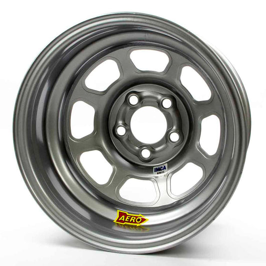 Aero Race Wheels 15x8 3" 5.00 Silver