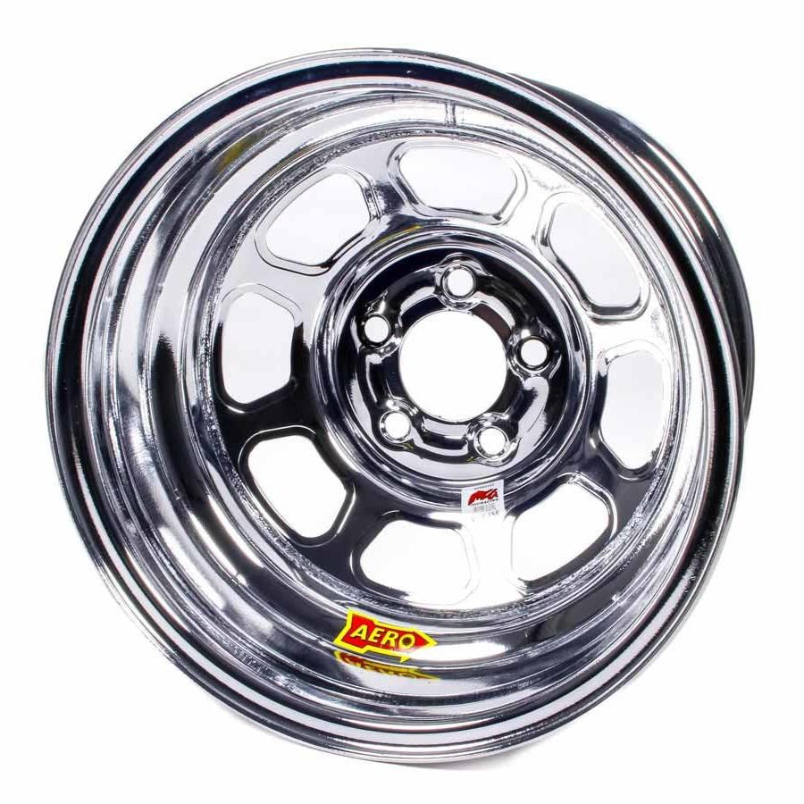 Aero Race Wheels 15x8 1" 4.75 Chrome