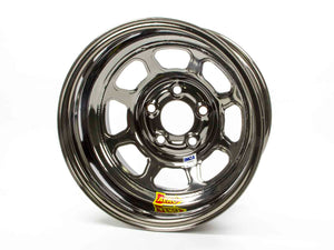 Aero Race Wheels 15x8 2" 5.00 Black Chrome