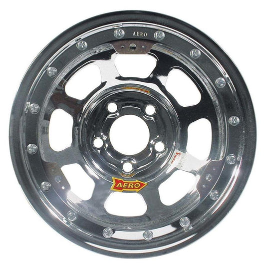 Aero Race Wheels 15x8 4" 5.00 Chrome