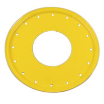 Aero Race Wheels Mud Buster Ring and Cover Yellow