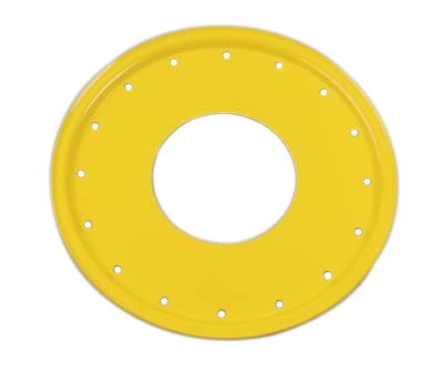 Aero Race Wheels Mud Buster Ring and Cover Yellow