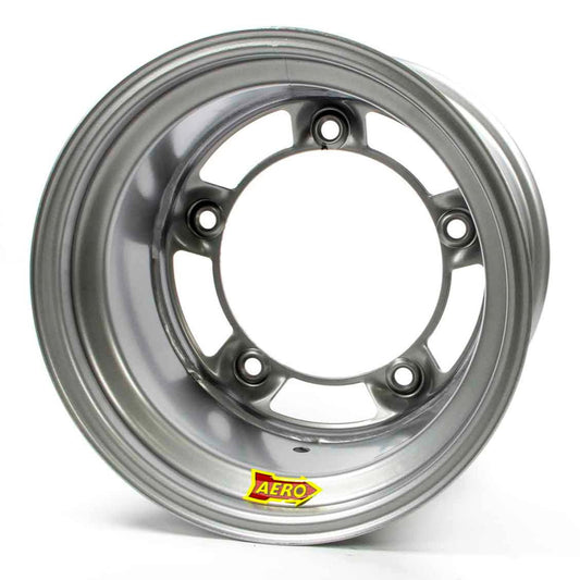 Aero Race Wheels 15x10 4" Wide 5 Silve